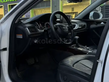 Audi A6 2013 года за 11 000 000 тг. в Алматы – фото 9
