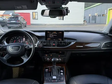 Audi A6 2013 года за 11 000 000 тг. в Алматы – фото 12