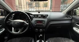 Kia Rio 2015 годаүшін5 500 000 тг. в Актобе – фото 5