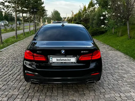 BMW 540 2017 года за 21 000 000 тг. в Алматы – фото 9