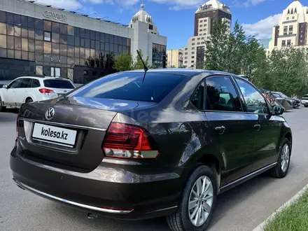 Volkswagen Polo 2016 года за 6 000 000 тг. в Астана – фото 6