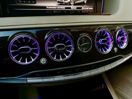 Дефлектор подсветкой W222 S класс W213 E класс за 210 000 тг. в Астана – фото 4