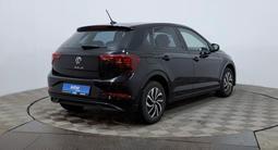 Volkswagen Polo 2022 года за 7 900 000 тг. в Астана – фото 5