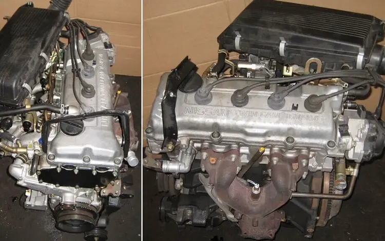 Двигатель Nissan GA16 Ниссан 1.6 Япония Контрактный . за 44 600 тг. в Алматы