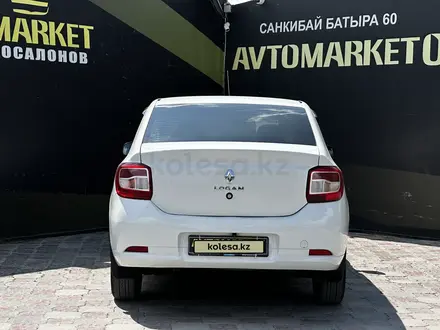 Renault Logan 2020 года за 3 990 000 тг. в Актобе – фото 5