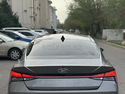 Hyundai Elantra 2023 года за 9 500 000 тг. в Тараз – фото 5