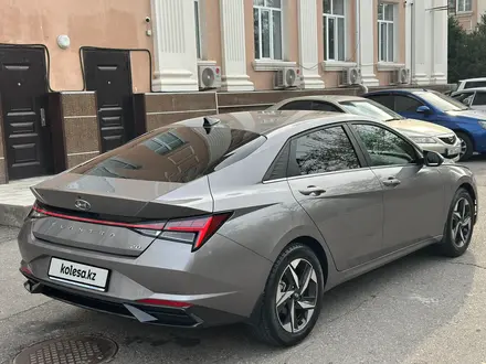 Hyundai Elantra 2023 года за 9 500 000 тг. в Тараз – фото 6