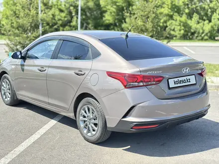Hyundai Accent 2022 года за 8 000 000 тг. в Костанай – фото 7