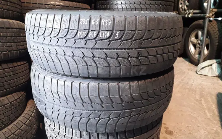 Резина 235/65 r17, Michelin, 2 колеса, из Японии за 20 000 тг. в Алматы