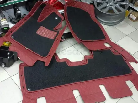 Полики кожаные 3D, резиновые, полик в багажник за 75 000 тг. в Павлодар – фото 3