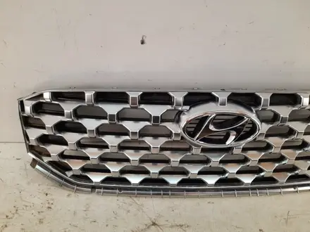Решетка Радиатора Hyundai Santa Fe 4 (20-22г) (хром)үшін150 000 тг. в Алматы – фото 2