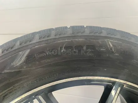 Диски vossen универсальные 10 отверстий, резина зимняя nokian 265/50/r20 за 500 000 тг. в Караганда – фото 6