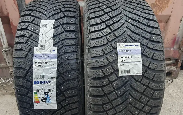 Michelin x ice north 4 245/45 R19 V 275/40 R19 за 750 000 тг. в Алматы