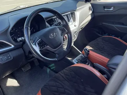 Hyundai Accent 2018 года за 6 550 000 тг. в Костанай – фото 8