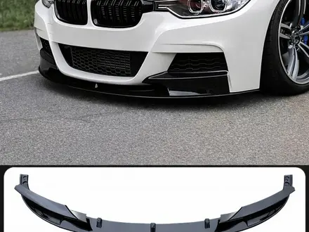 Передняя губа (сплитер) на BMW F30 (БМВ Ф30) за 30 000 тг. в Алматы – фото 2