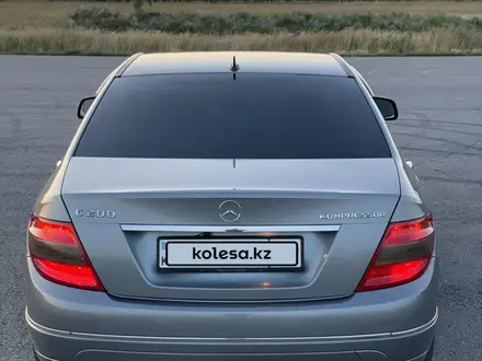 Mercedes-Benz C 200 2007 года за 5 000 000 тг. в Караганда – фото 7