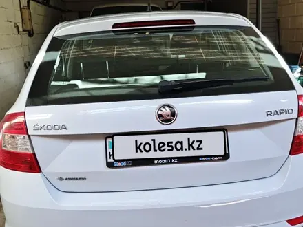 Skoda Rapid 2014 года за 5 500 000 тг. в Алматы – фото 7
