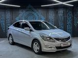 Hyundai Accent 2015 года за 5 900 000 тг. в Алматы – фото 2