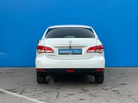 Nissan Almera 2017 года за 5 020 000 тг. в Алматы – фото 4