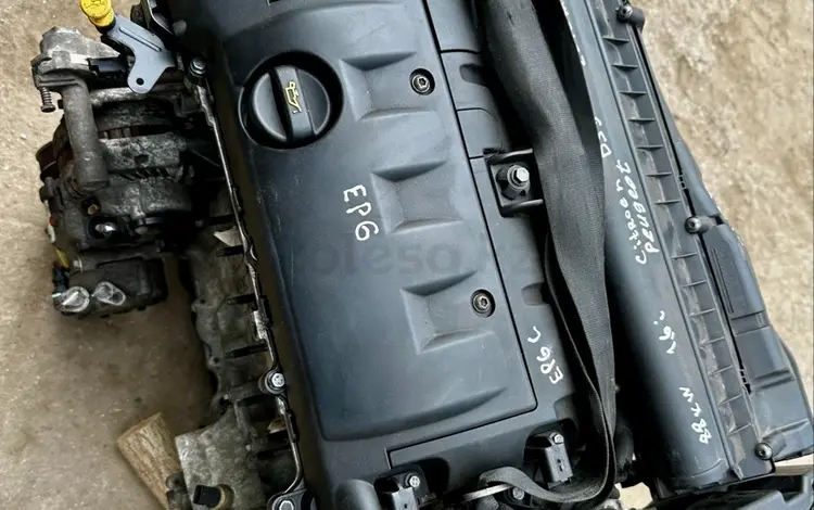 Двигатель Peugeot (Пежо) 1.6, ЕР6, в навесе, в наличии, привозной за 480 000 тг. в Алматы
