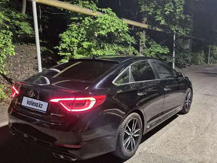 Hyundai Sonata 2016 года за 9 300 000 тг. в Алматы – фото 2