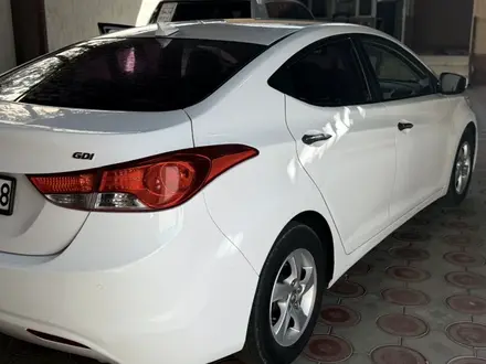 Hyundai Elantra 2013 года за 5 100 000 тг. в Тараз – фото 6