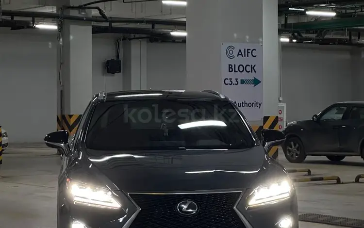 Lexus RX 350 2018 года за 19 000 000 тг. в Астана