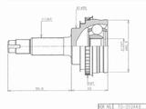 Шрус (Спереди за 20 450 тг. в Шымкент