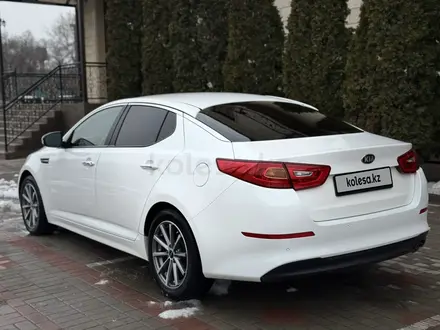 Kia Optima 2014 года за 7 100 000 тг. в Алматы – фото 8