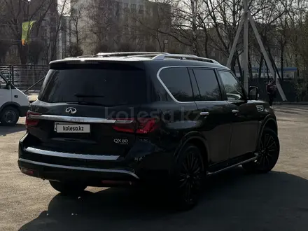 Infiniti QX80 2018 года за 18 000 000 тг. в Алматы – фото 3