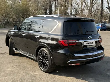 Infiniti QX80 2018 года за 18 000 000 тг. в Алматы – фото 4