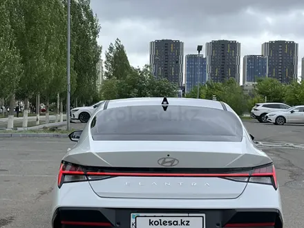 Hyundai Elantra 2024 года за 8 000 000 тг. в Астана – фото 6