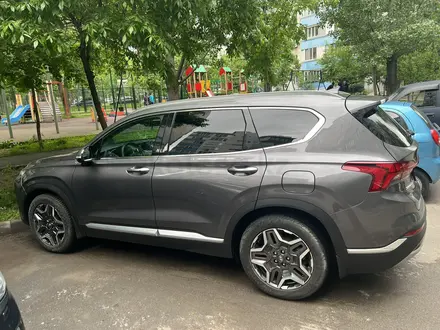 Hyundai Santa Fe 2021 года за 18 500 000 тг. в Алматы – фото 4