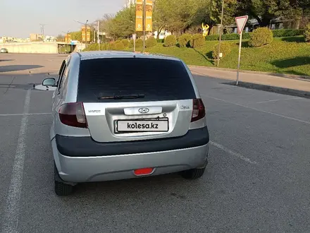 Hyundai Getz 2007 года за 2 800 000 тг. в Алматы – фото 5