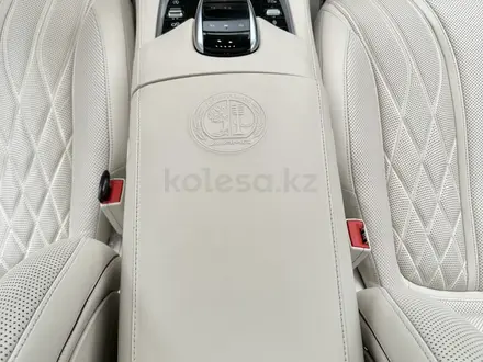 Mercedes-Benz S 63 AMG 2018 года за 65 000 000 тг. в Алматы – фото 13