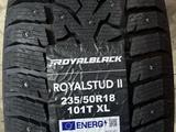 Зимние шипованные шины Royalblack 235 50 18, 107Т XL 2024 г. В. за 250 000 тг. в Астана – фото 2