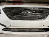 Передний бампер Hyundai Sonata LF 2014 2017 (Оригинал) за 10 000 тг. в Шымкент – фото 2