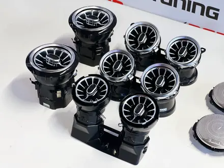 BURMESTER на Mercedes Benz W213 E-class сетки с подсветкой (дооснощение) за 160 000 тг. в Алматы – фото 3