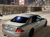 Mercedes-Benz S 500 2001 годаүшін5 500 000 тг. в Жанаозен – фото 4