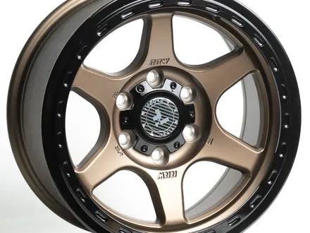 Диски R17 8, 5J 6x139, 7 ET-2 ЦО110.1 Matt Bronze Black Lip за 320 000 тг. в Алматы