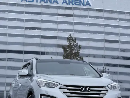 Hyundai Santa Fe 2014 года за 9 100 000 тг. в Астана – фото 2