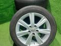 Диск с шинами Yokohama 215/55R17 5/114, 3 7J ЦО 60, 1 летнийүшін300 000 тг. в Алматы – фото 2