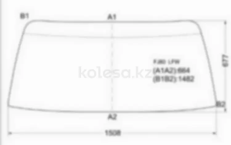 Стекло лобовое ГАРАНТИЯ на установку 5 лет за 17 400 тг. в Алматы