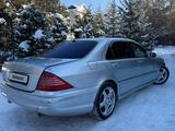 Mercedes-Benz S 320 2002 годаfor3 800 000 тг. в Алматы – фото 5