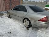 Mercedes-Benz S 320 1999 годаүшін5 000 000 тг. в Тараз – фото 3