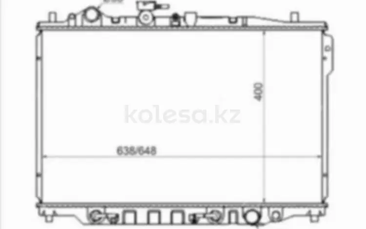 Радиатор двигателя за 17 900 тг. в Павлодар