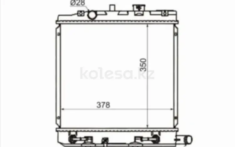 Радиатор за 20 850 тг. в Талдыкорган