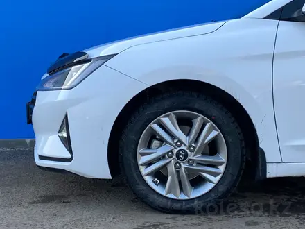 Hyundai Elantra 2019 года за 8 620 000 тг. в Алматы – фото 6