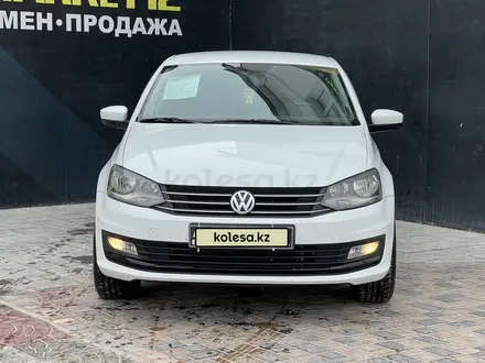 Volkswagen Polo 2015 года за 6 150 000 тг. в Актау – фото 2