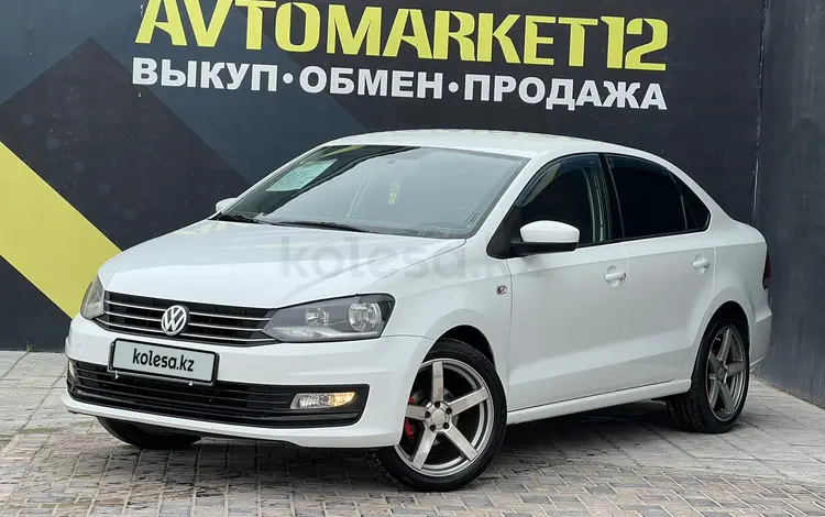 Volkswagen Polo 2015 года за 6 150 000 тг. в Актау